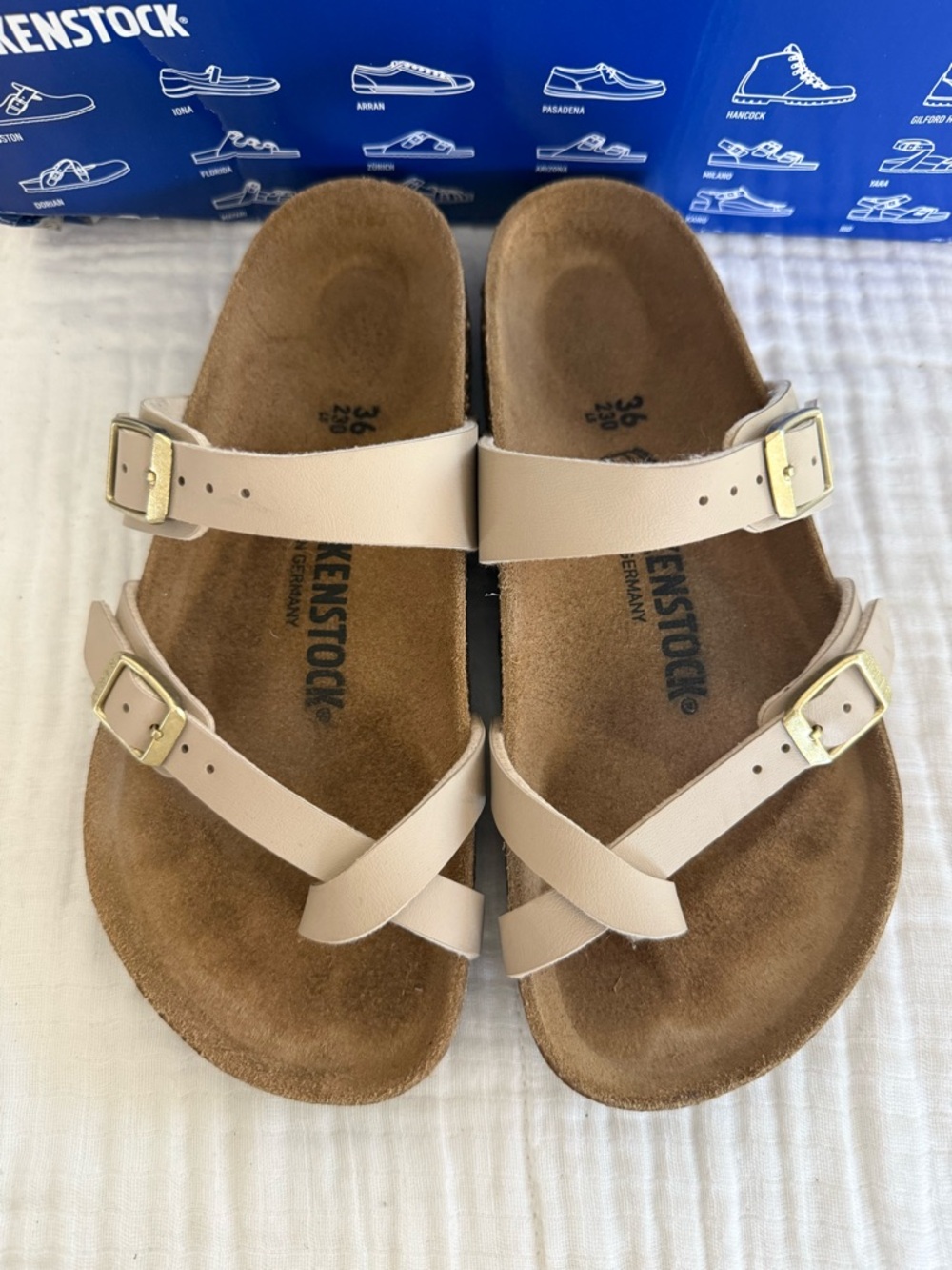 NIB Birkenstock Mayari Birko-Flor Sandals Size 36 Regular/Wide - Picture 2 of 6